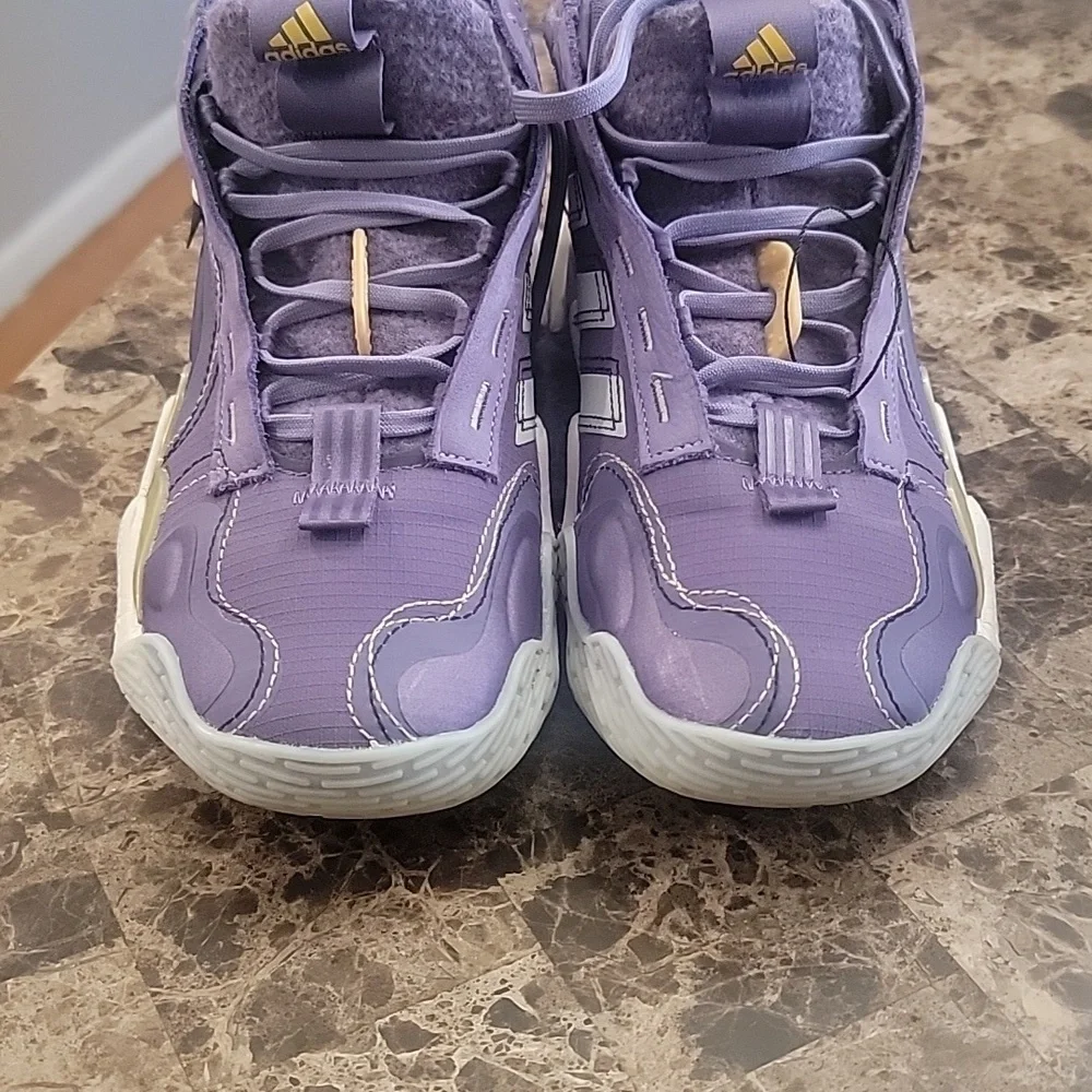 ADIDAS EXHIBIT B CANDACE PARKER Woman's MID BASKETBALL SHOES Size 7.5